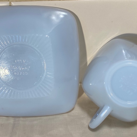 Vintage Fire King Cup and Saucer Set - Picture 5 of 5